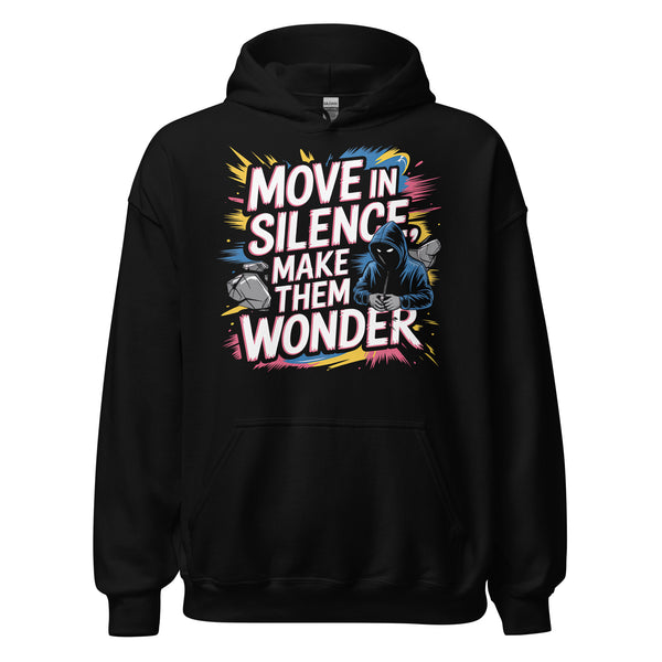 Move in Silence™ – Make Them Wonder Oversized Tee by NEXORA Official - premium streetwear product photo