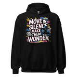Move in Silence™ – Make Them Wonder Oversized Tee by NEXORA Official - premium streetwear product photo