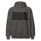 DISCIPLINE OVER MOTIVATION™ Heavyweight Hoodie by NEXORA Official - premium streetwear product photo