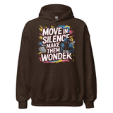 Move in Silence™ – Make Them Wonder Oversized Tee by NEXORA Official - premium streetwear product photo