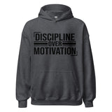 DISCIPLINE OVER MOTIVATION™ Heavyweight Hoodie by NEXORA Official - premium streetwear product photo