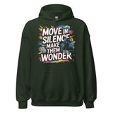 Move in Silence™ – Make Them Wonder Oversized Tee by NEXORA Official - premium streetwear product photo