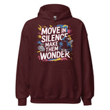 Move in Silence™ – Make Them Wonder Oversized Tee by NEXORA Official - premium streetwear product photo