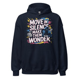 Move in Silence™ – Make Them Wonder Oversized Tee by NEXORA Official - premium streetwear product photo