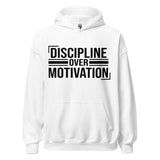 DISCIPLINE OVER MOTIVATION™ Heavyweight Hoodie by NEXORA Official - premium streetwear product photo