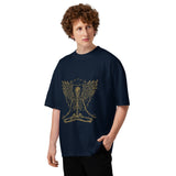 ASCENSION™ Fallen Angel Oversized Tee by NEXORA Official - premium streetwear product photo