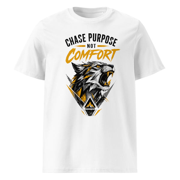 CHASE PURPOSE NOT COMFORT™ Premium Tee by NEXORA Official - premium streetwear product photo