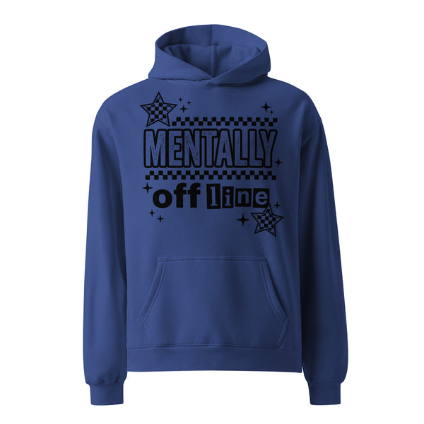 MENTALLY UNSTOPPABLE™ Oversized Hoodie by NEXORA Official - premium streetwear product photo
