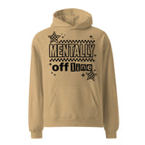MENTALLY UNSTOPPABLE™ Oversized Hoodie by NEXORA Official - premium streetwear product photo
